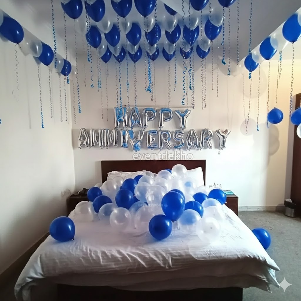 Royal Blue Silver Grand Arch A...