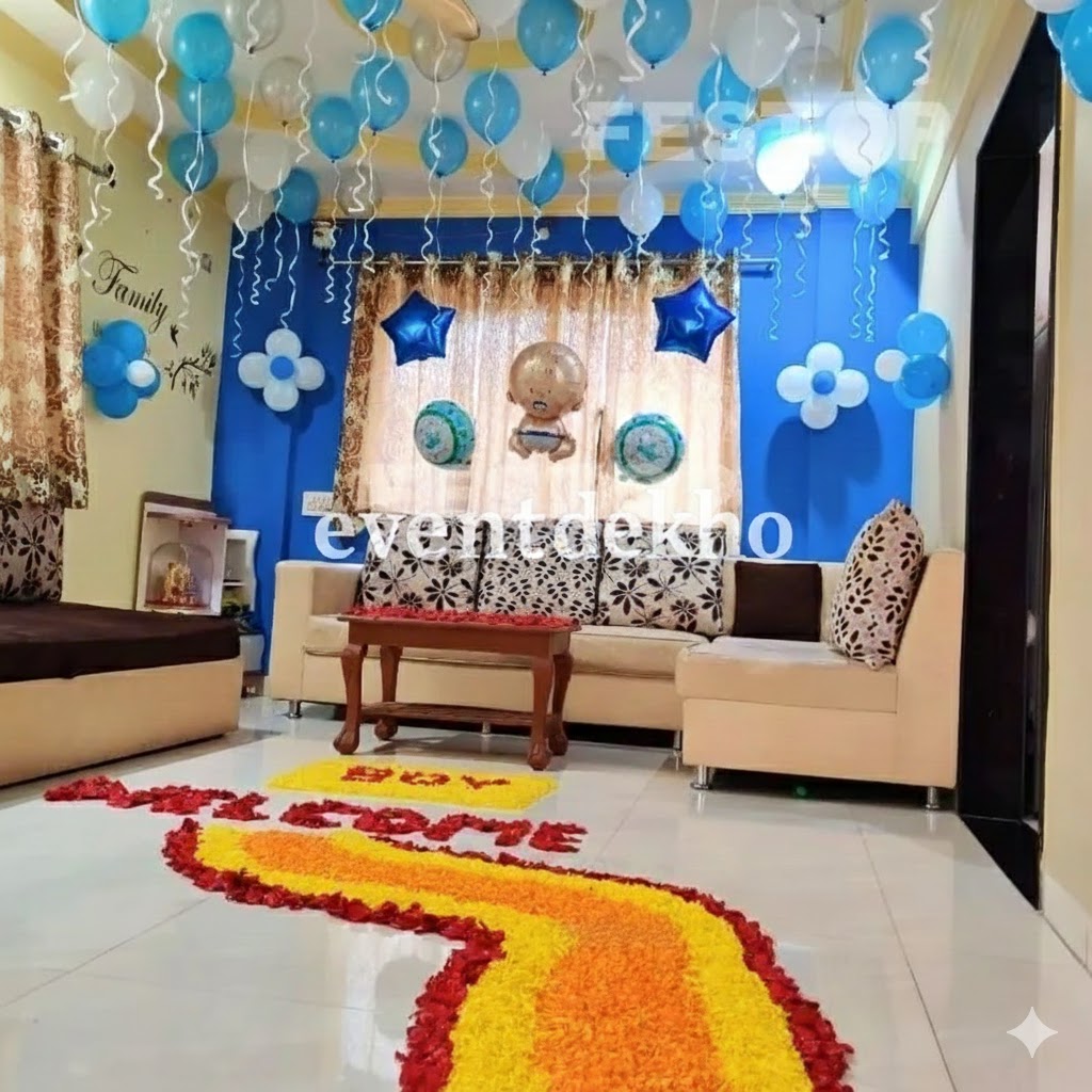 Baby Boy Welcome Home Decorati...